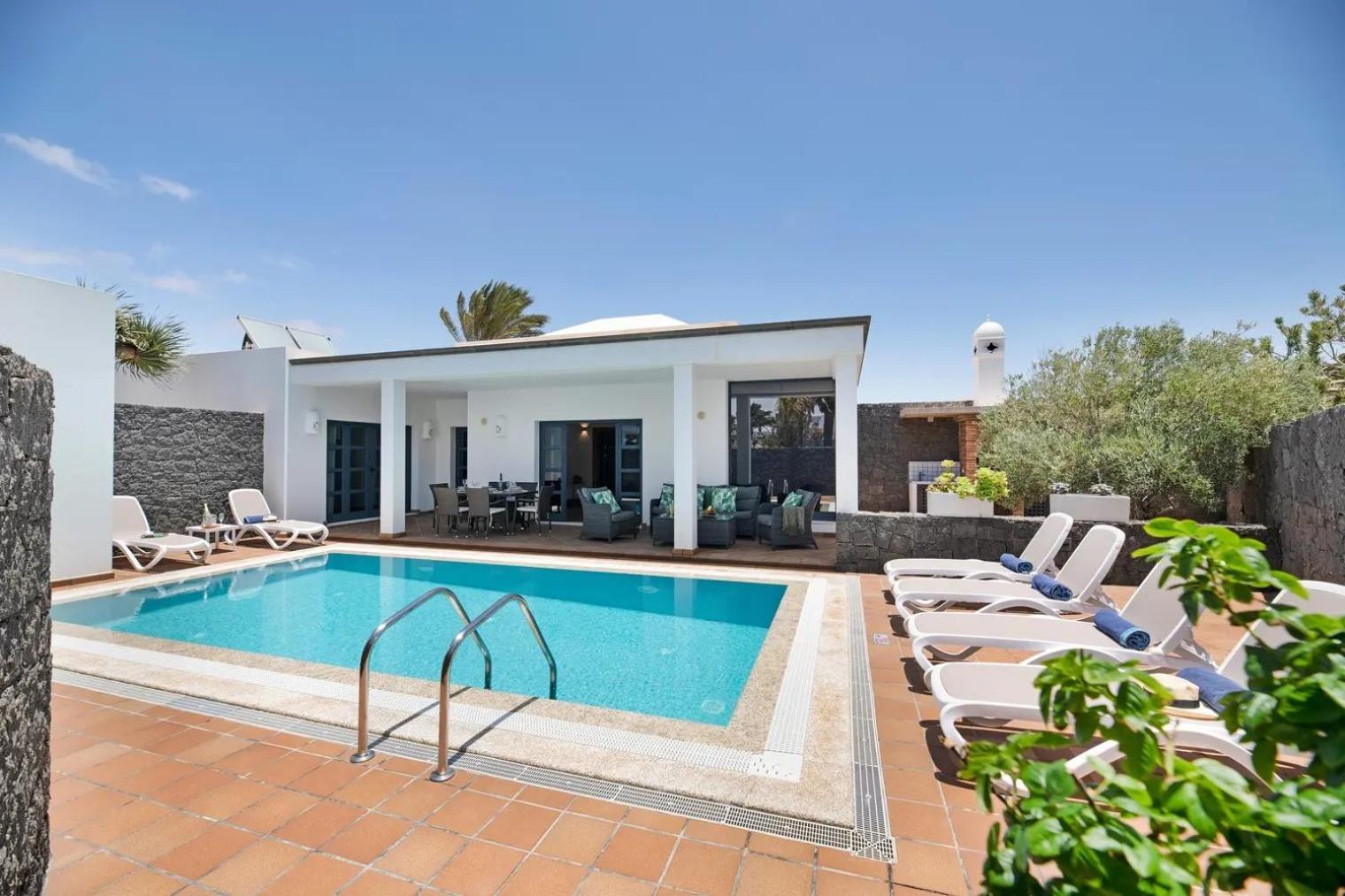 Villas Mamma Mia Pool Heat Private & Jacuzzi Playa Blanca  Esterno foto
